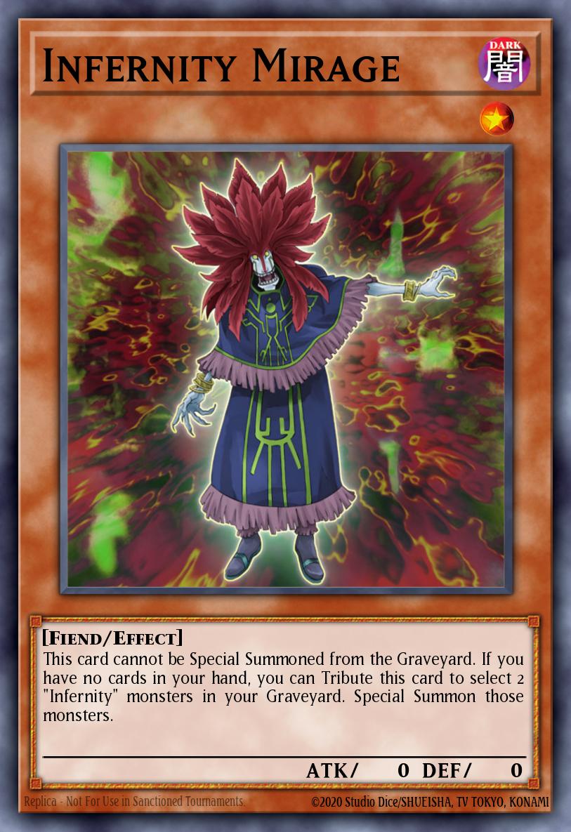 Infernity Mirage Premium Gold Rare MAGO-EN005 Maximum Gold Yugioh card