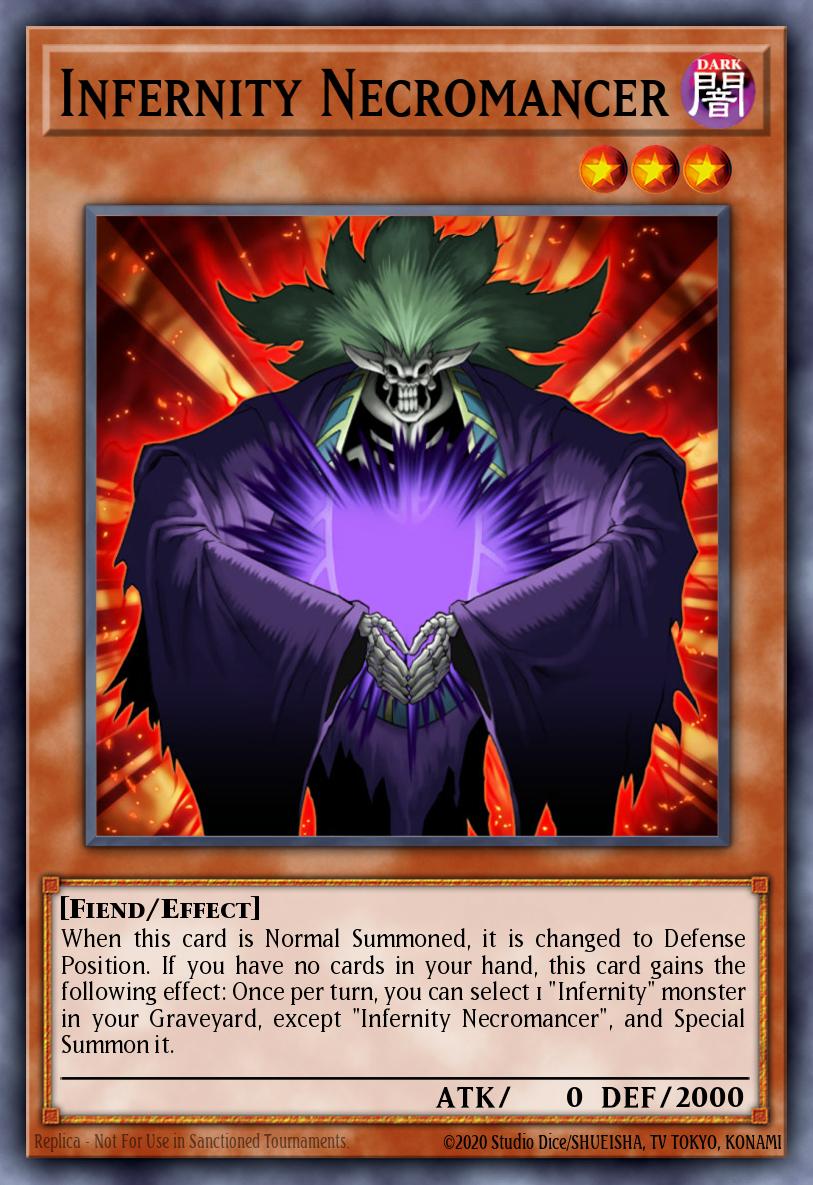 Infernity Necromancer Duel Terminal Normal Parallel Rare DT04-EN052 Duel Terminal 4 Yugioh card
