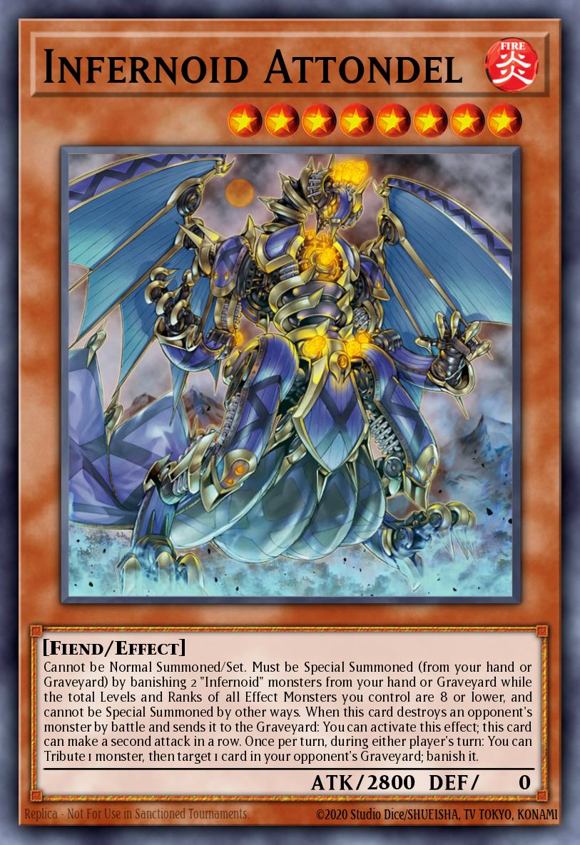 Infernoid Attondel Common MP15-EN208 2015 Mega-Tin Mega Pack Yugioh card