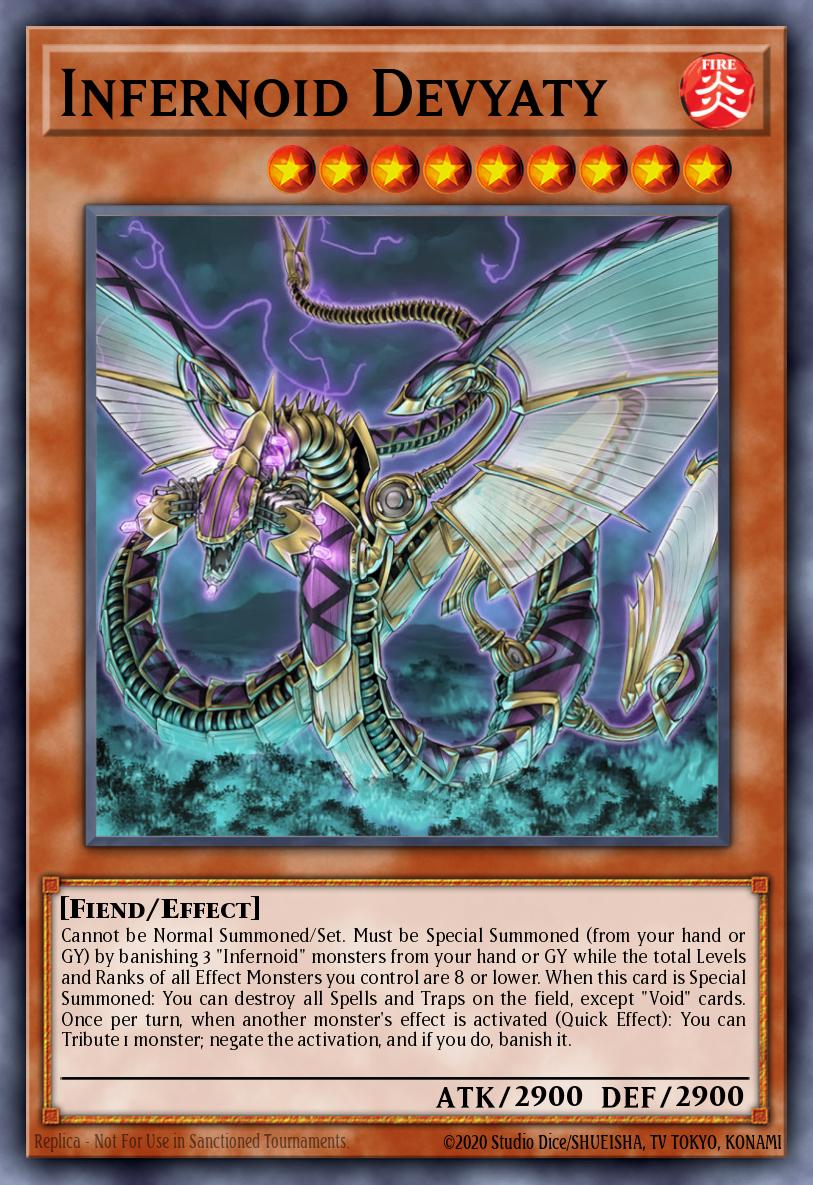 Infernoid Devyaty Ultra Rare BLLR-EN054 Battles of Legend Lights Revenge Yugioh card