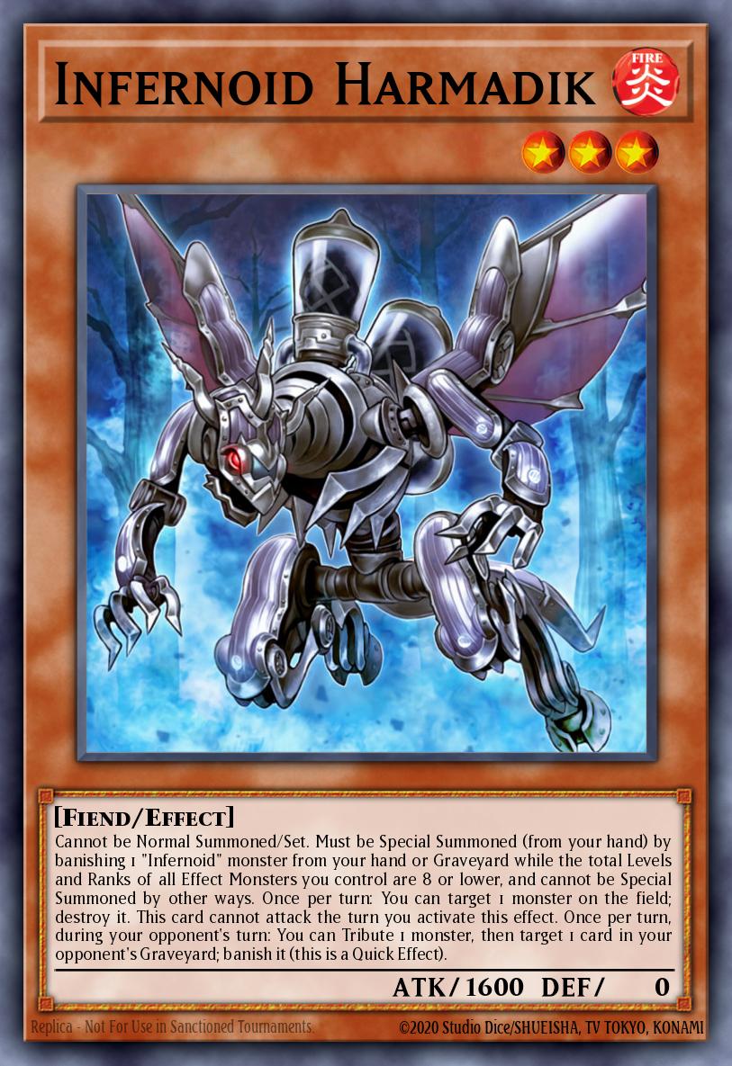 Infernoid Harmadik Ultra Rare MP15-EN204 2015 Mega-Tin Mega Pack Yugioh card