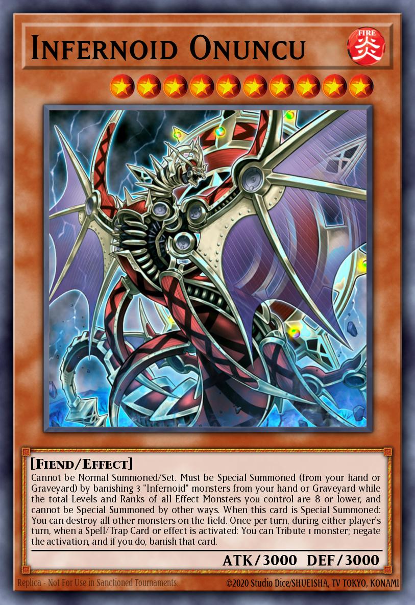 Infernoid Onuncu Secret Rare MP15-EN209 2015 Mega-Tin Mega Pack Yugioh card