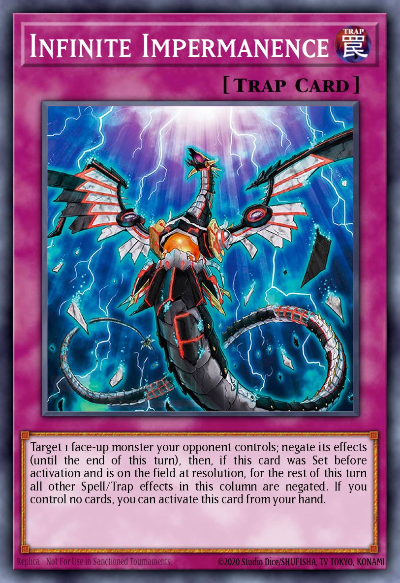 Infinite Impermanence 3 L26D-ENM19 Legendary Modern Decks 2026 Yugioh card