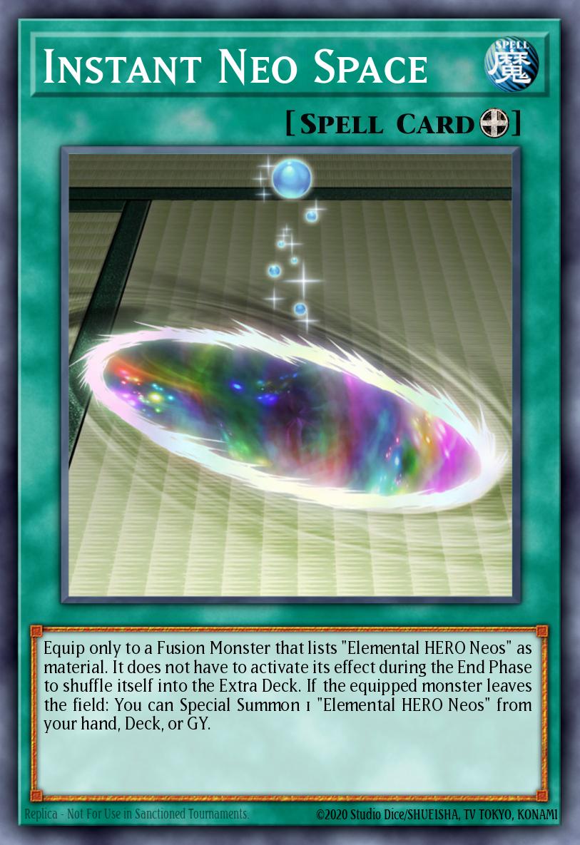 Instant Neo Space Common LCGX-EN102 Legendary Collection 2 The Duel Academy Years Mega Pack Yugioh card