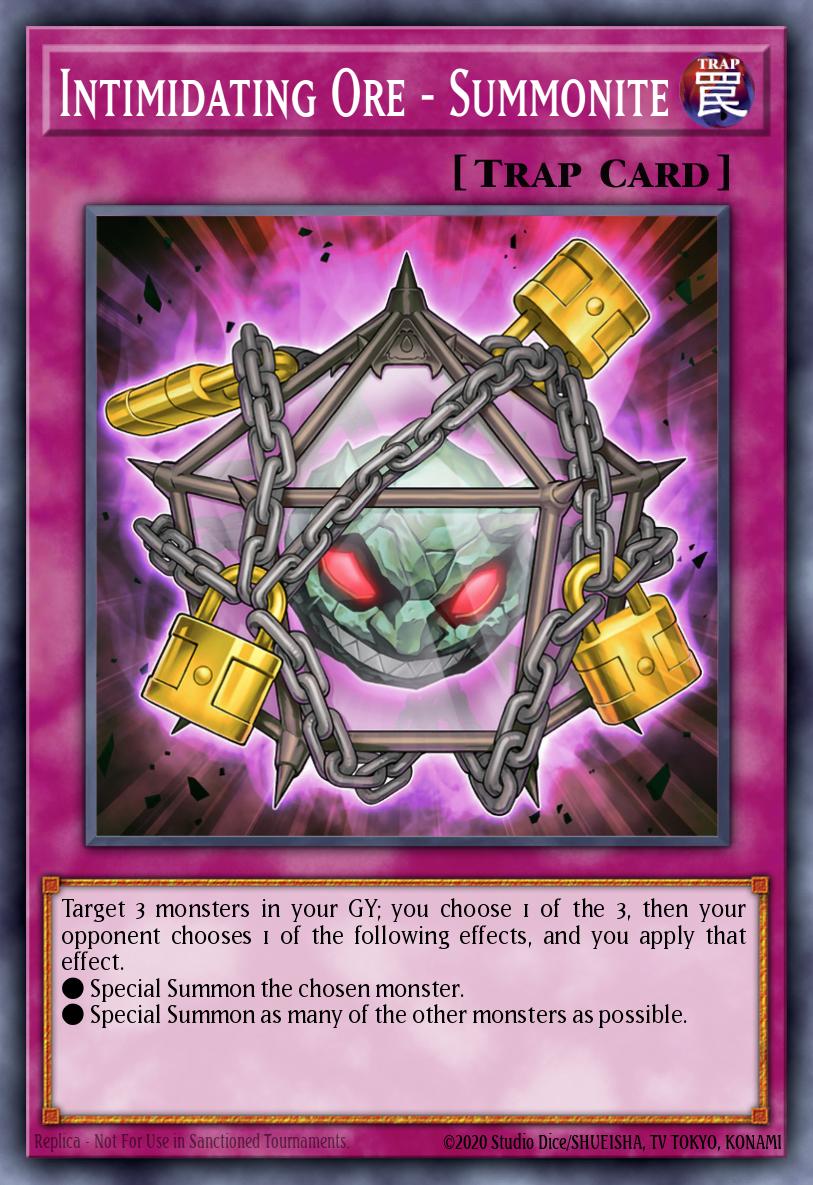 Intimidating Ore - Summonite Common MP24-EN334 25th Anniversary Tin Dueling Mirrors Yugioh card