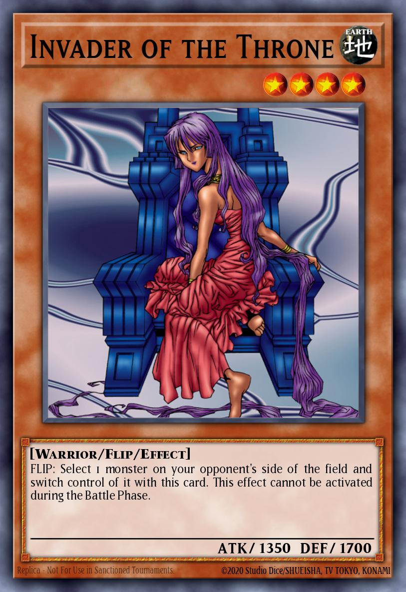 Invader of the Throne Common DB1-EN013 Dark Beginning 1 Yugioh card