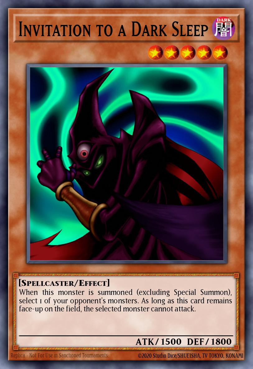 Invitation to a Dark Sleep Ultra Rare KC01-EN025 25th Anniversary Ultimate Kaiba Set Yugioh card