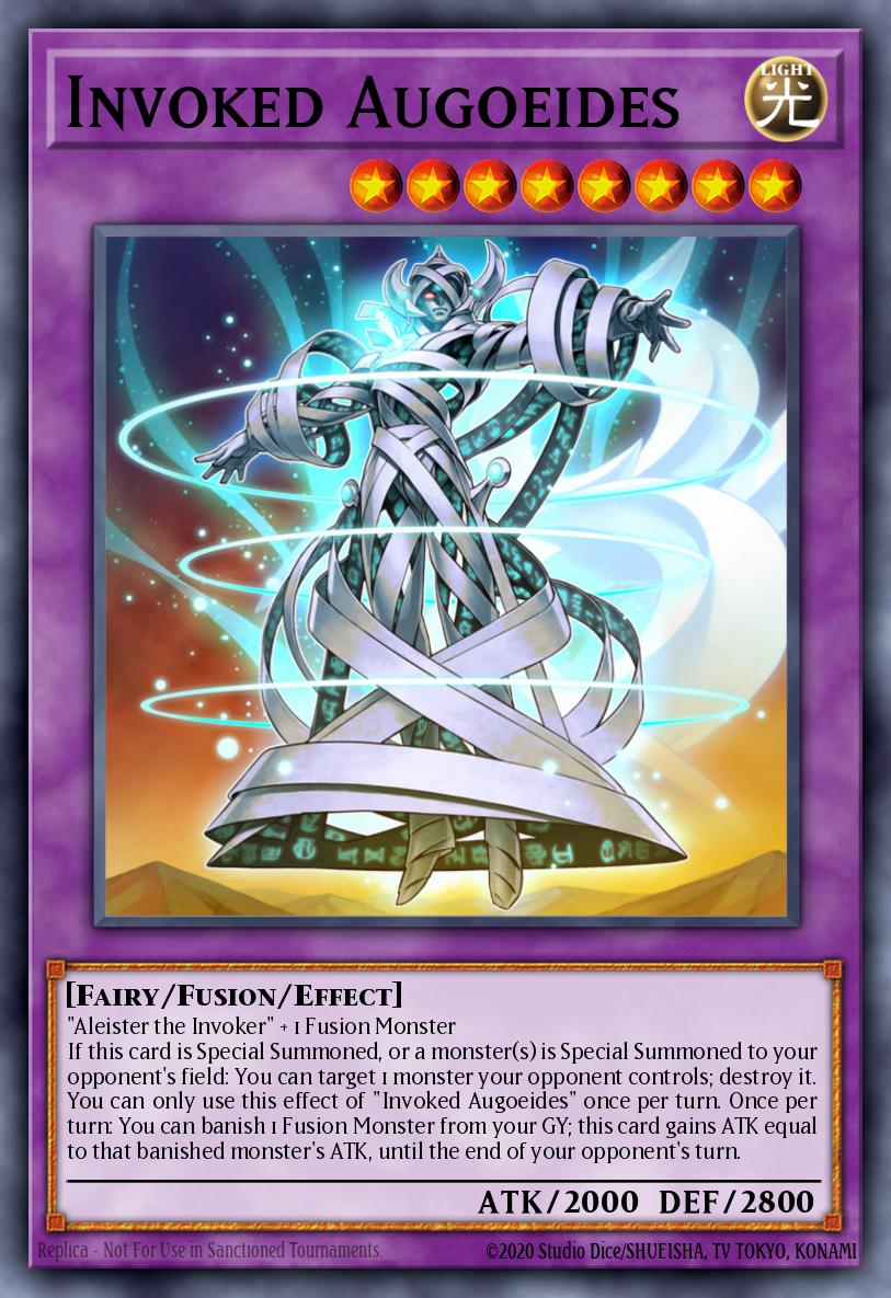 Invoked Augoeides Ultra Rare BLGG-EN087 Battles of Legend: Glorious Gallery Yugioh card