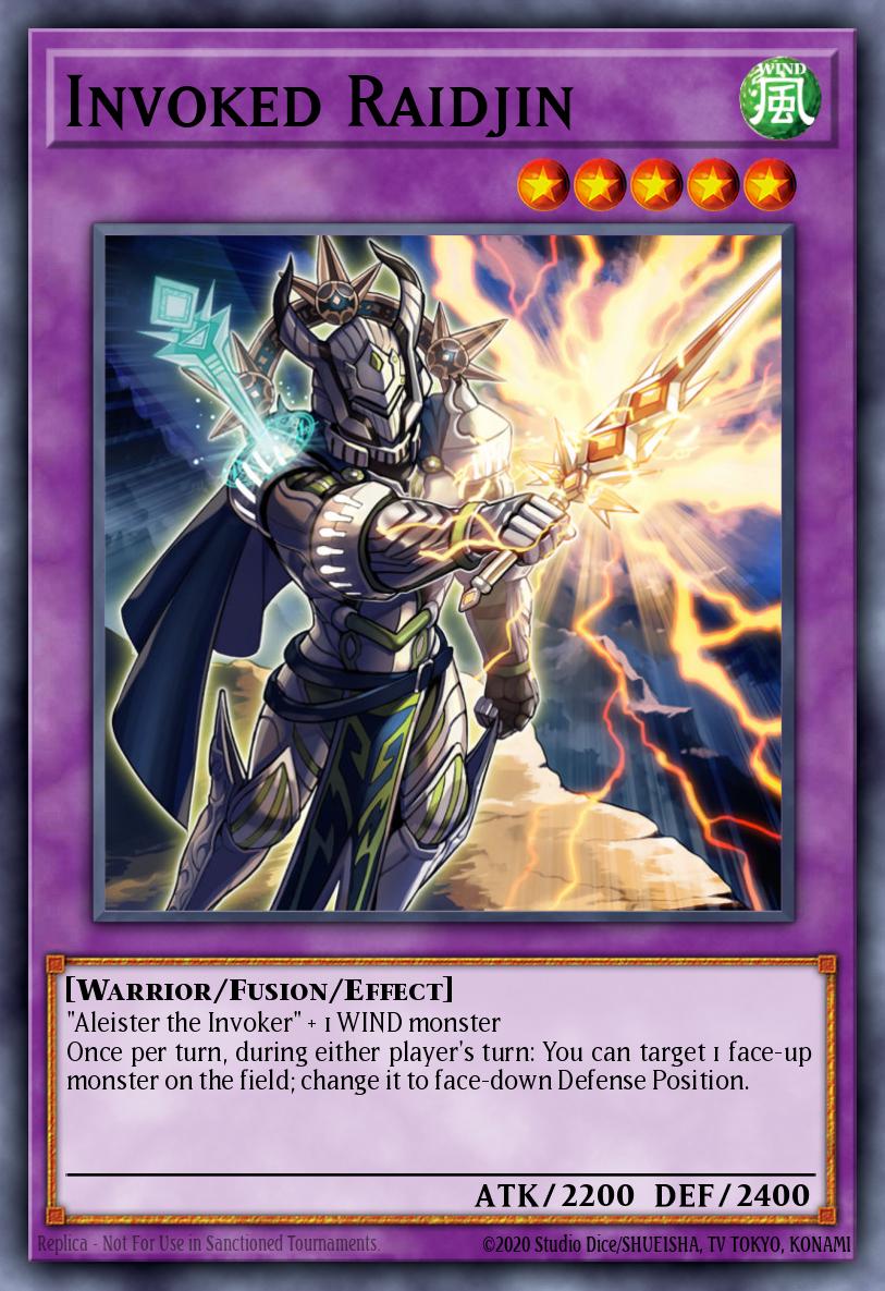 Invoked Raidjin Ultra Rare BLGG-EN085 Battles of Legend: Glorious Gallery Yugioh card
