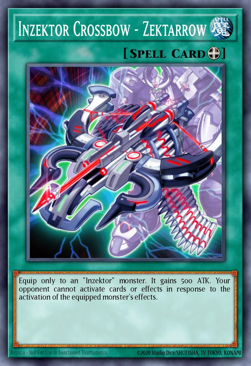 Inzektor Crossbow - Zektarrow Rare GAOV-EN061 Galactic Overlord Yugioh card
