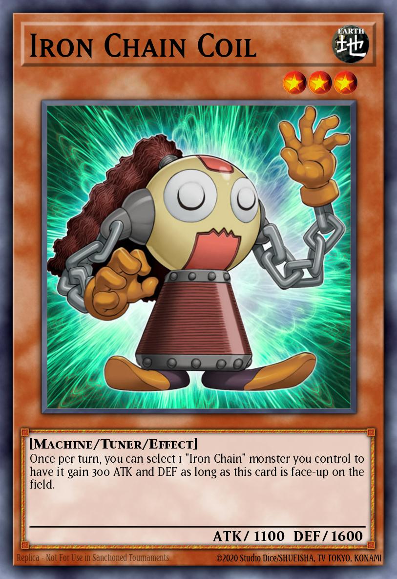 Iron Chain Coil Common CSOC-EN020 Crossroads of Chaos Yugioh card