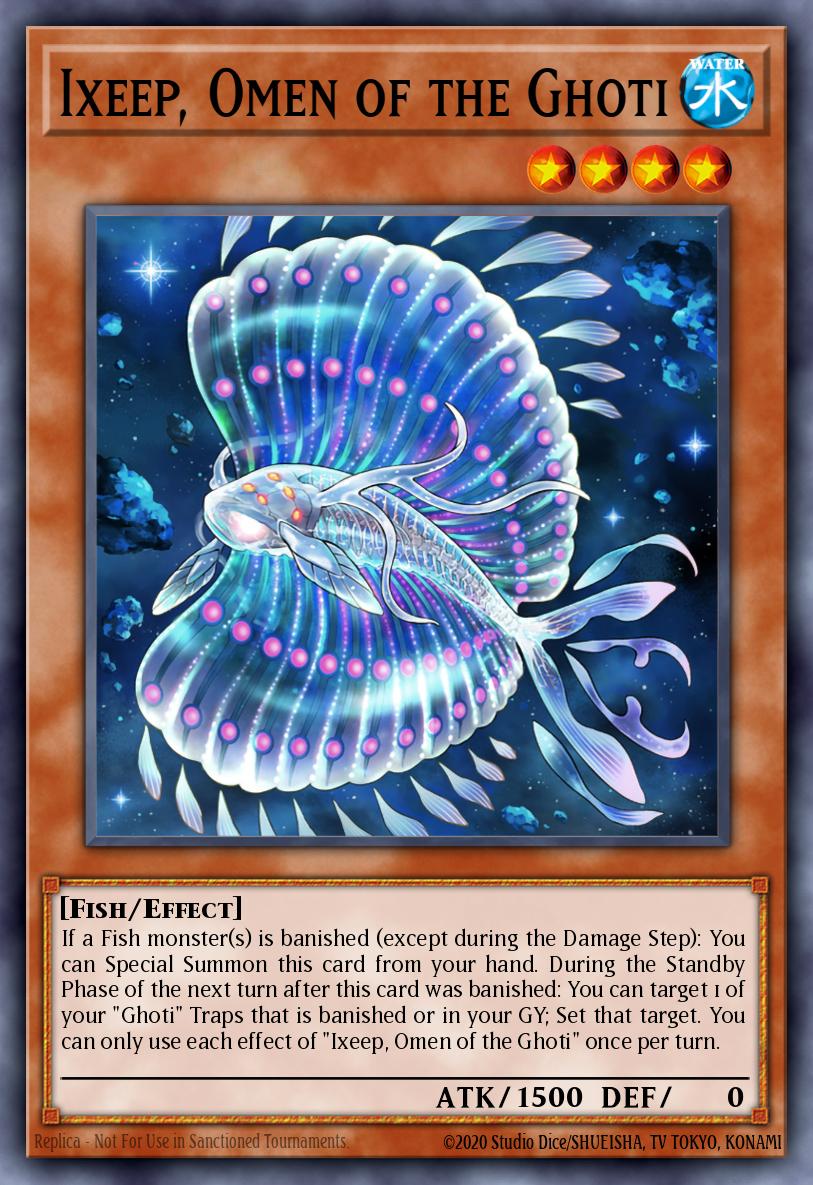 Ixeep Omen of the Ghoti Common DABL-EN086 Darkwing Blast Yugioh card