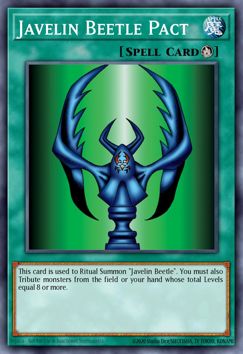 Javelin Beetle Pact Secret Rare PP01-EN012 Premium Pack (TCG) Yugioh card