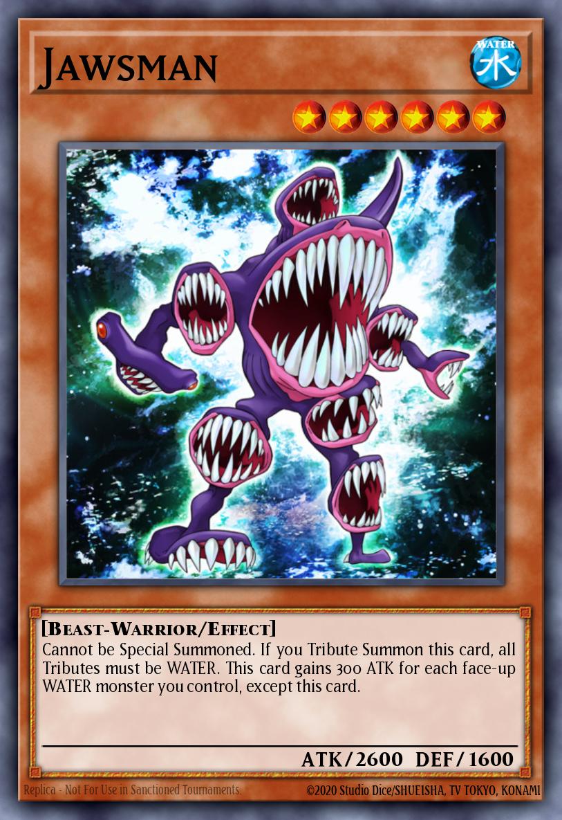 Jawsman Rare GENF-EN008 Generation Force Yugioh card