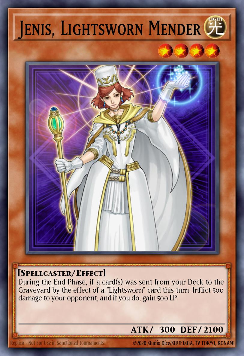 Jenis Lightsworn Mender Super Rare AP05-EN005 Astral Pack Five Yugioh card
