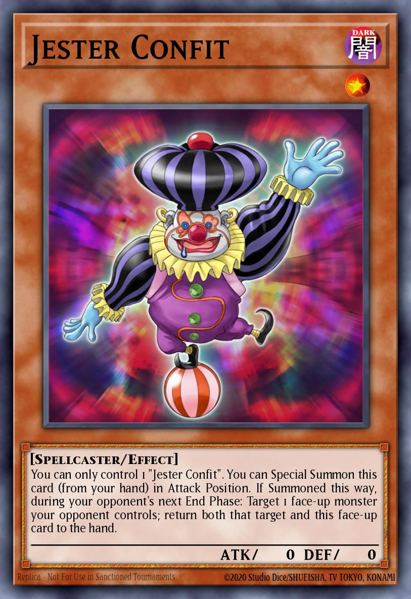 Jester Confit Super Rare ANPR-EN009 Ancient Prophecy Yugioh card