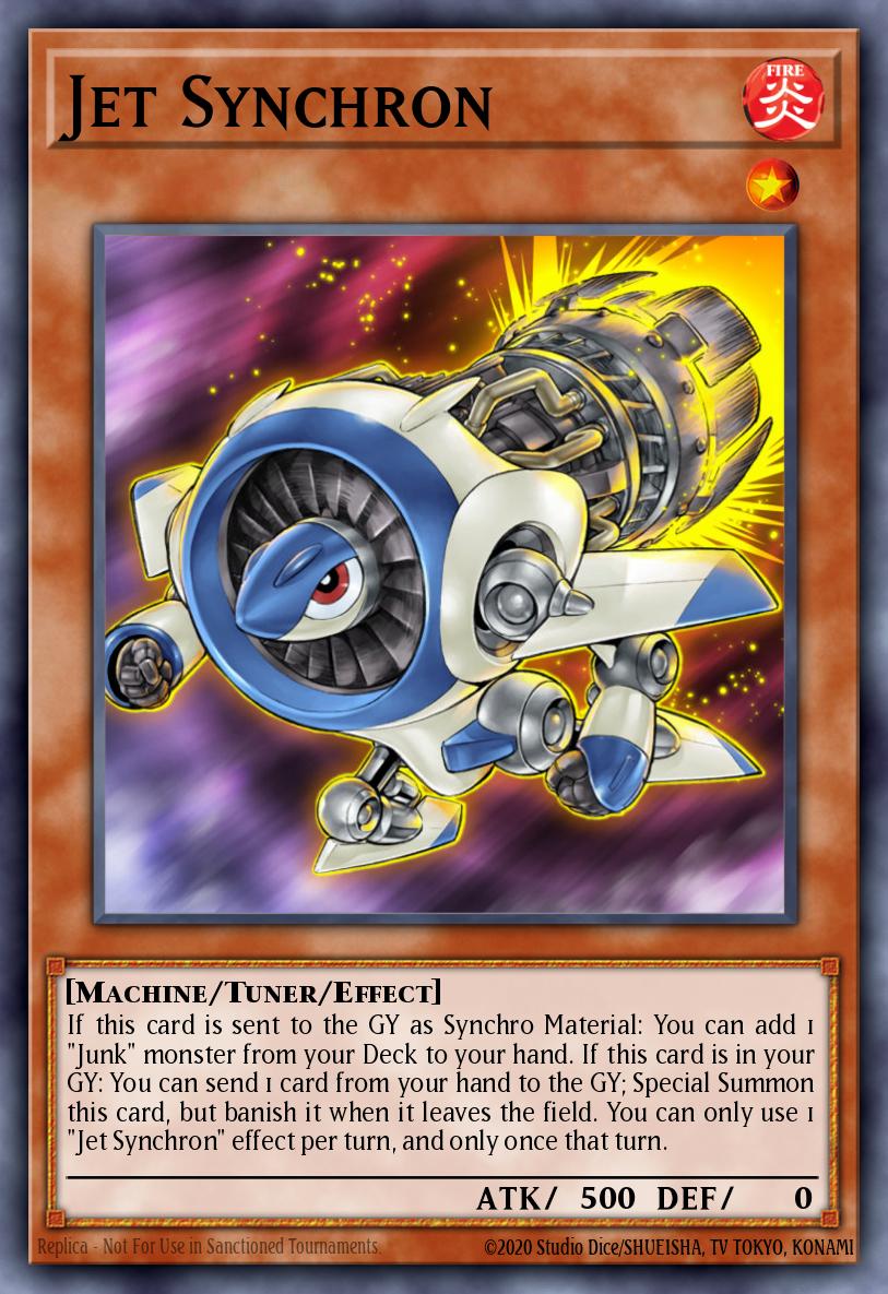 Jet Synchron Common LED6-EN030 Legendary Duelists Magical Hero Yugioh card