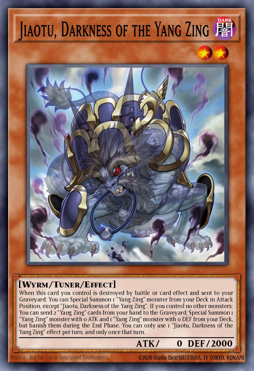 Jiaotu Darkness of the Yang Zing Ultra Rare MP15-EN151 2015 Mega-Tin Mega Pack Yugioh card