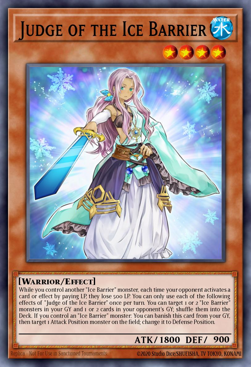 Judge of the Ice Barrier Common MP22-EN066 2022 Tin of the Pharaohs Gods Yugioh card