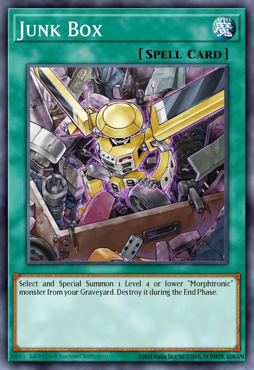 Junk Box Common RGBT-EN052 Raging Battle Yugioh card