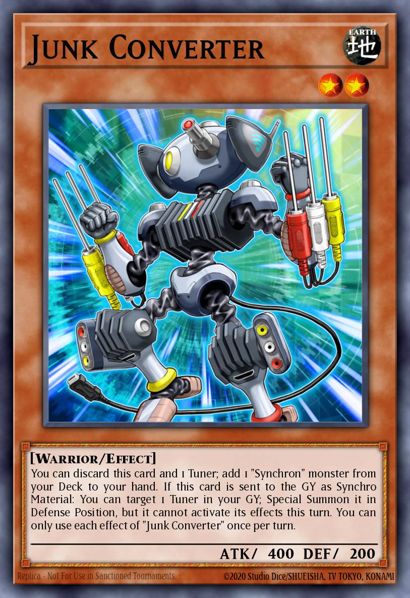 Junk Converter Super Rare LED6-EN024 Legendary Duelists Magical Hero Yugioh card