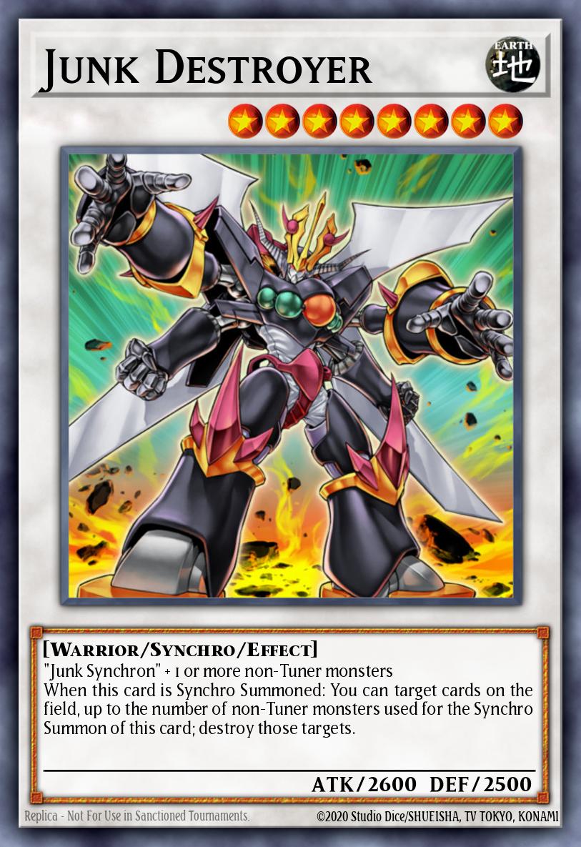 Junk Destroyer Super Rare LC5D-EN039 Legendary Collection 5Ds Mega Pack Yugioh card