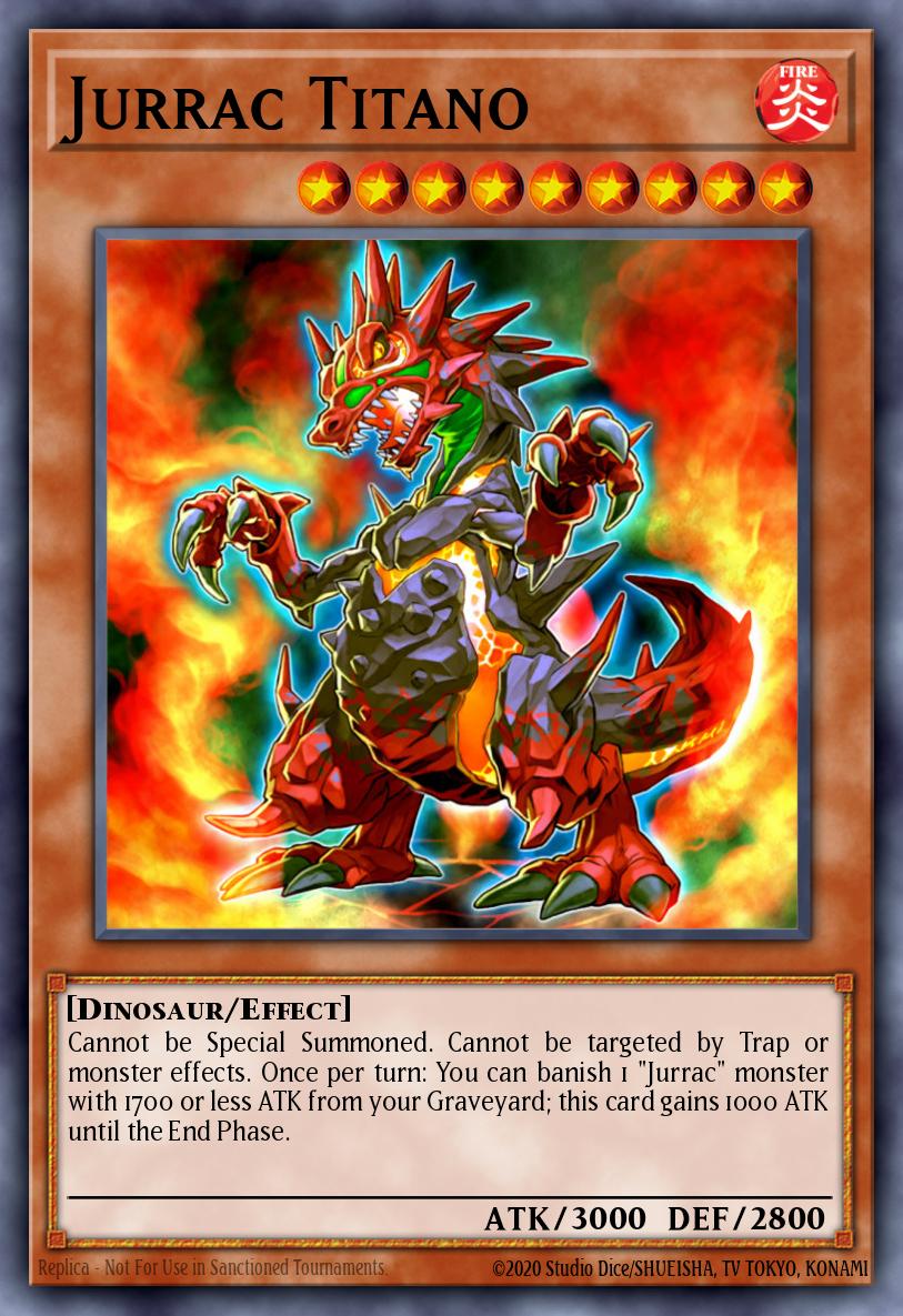 Jurrac Titano Mosaic Rare BP02-EN089 Battle Pack 2 War of the Giants Yugioh card