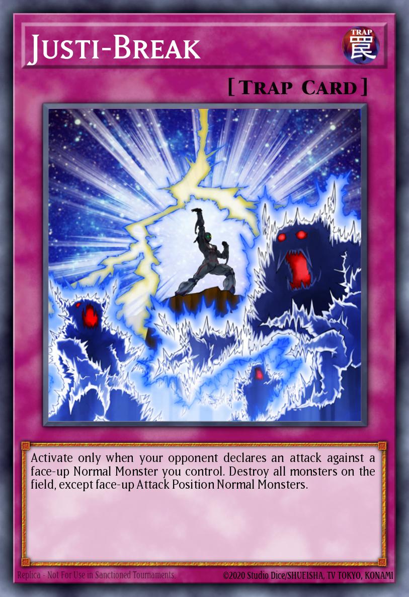 Justi-Break Ultra Rare SP02-EN004 Cyberdark Impact Sneak Peek Participation Card Yugioh card