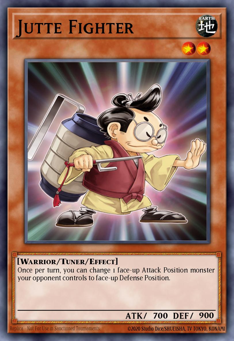 Jutte Fighter Common TDGS-EN012 The Duelist Genesis Yugioh card