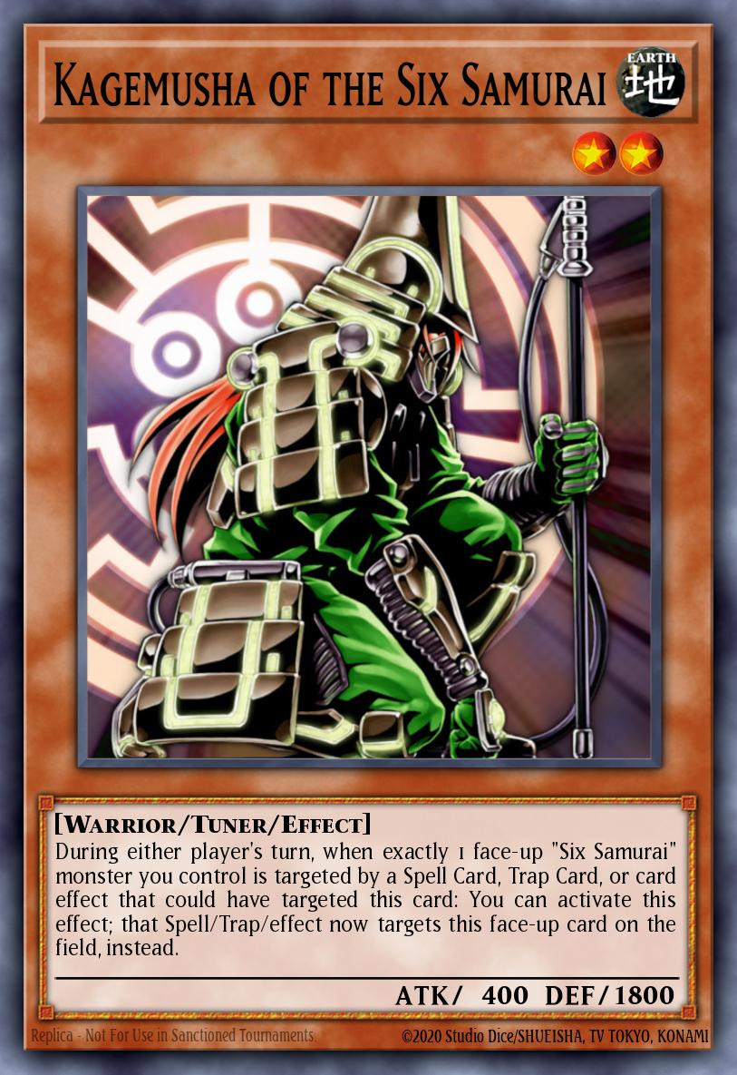Kagemusha of the Six Samurai Super Rare AP01-EN006 Astral Pack One Yugioh card
