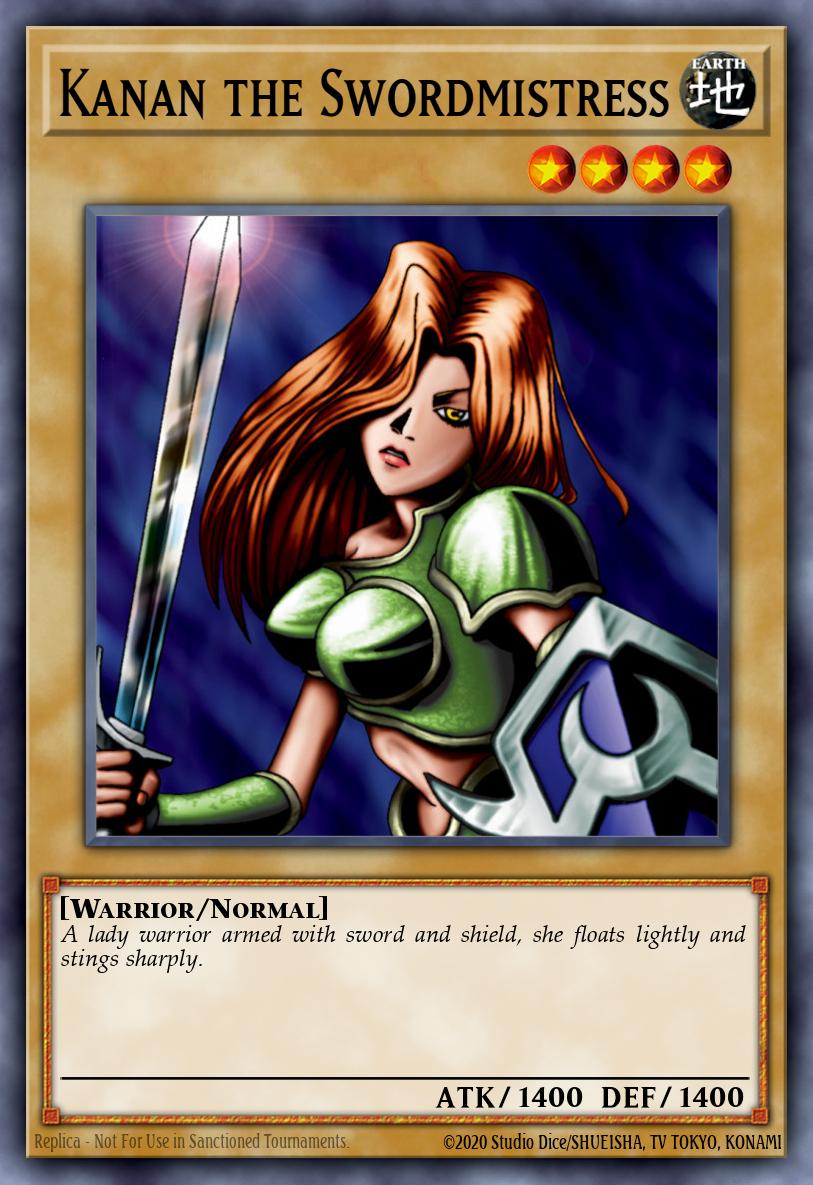 Kanan the Swordmistress Ultra Rare LCYW-EN228 Legendary Collection 3 Yugis World Mega Pack Yugioh card