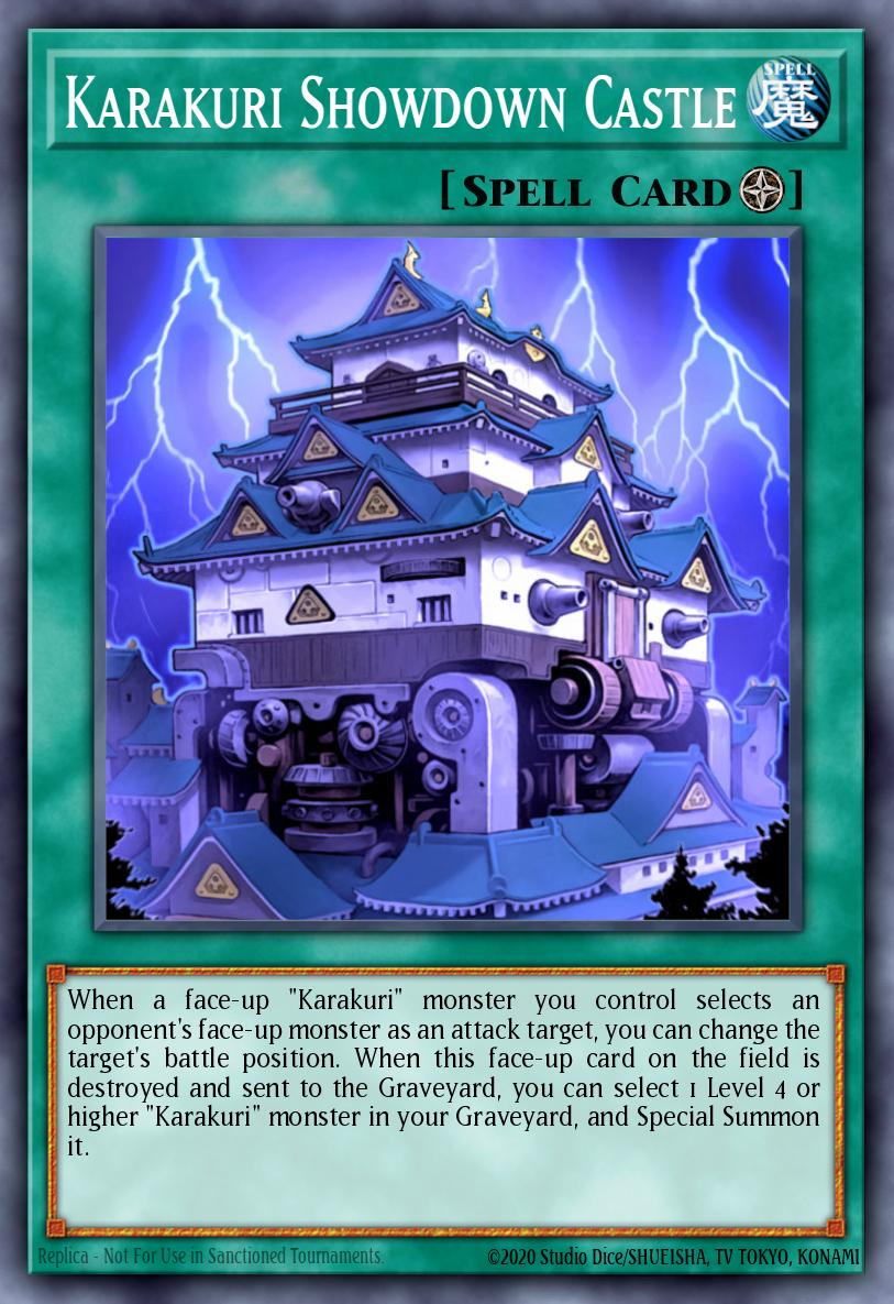Karakuri Showdown Castle Rare STBL-EN046 Starstrike Blast Yugioh card