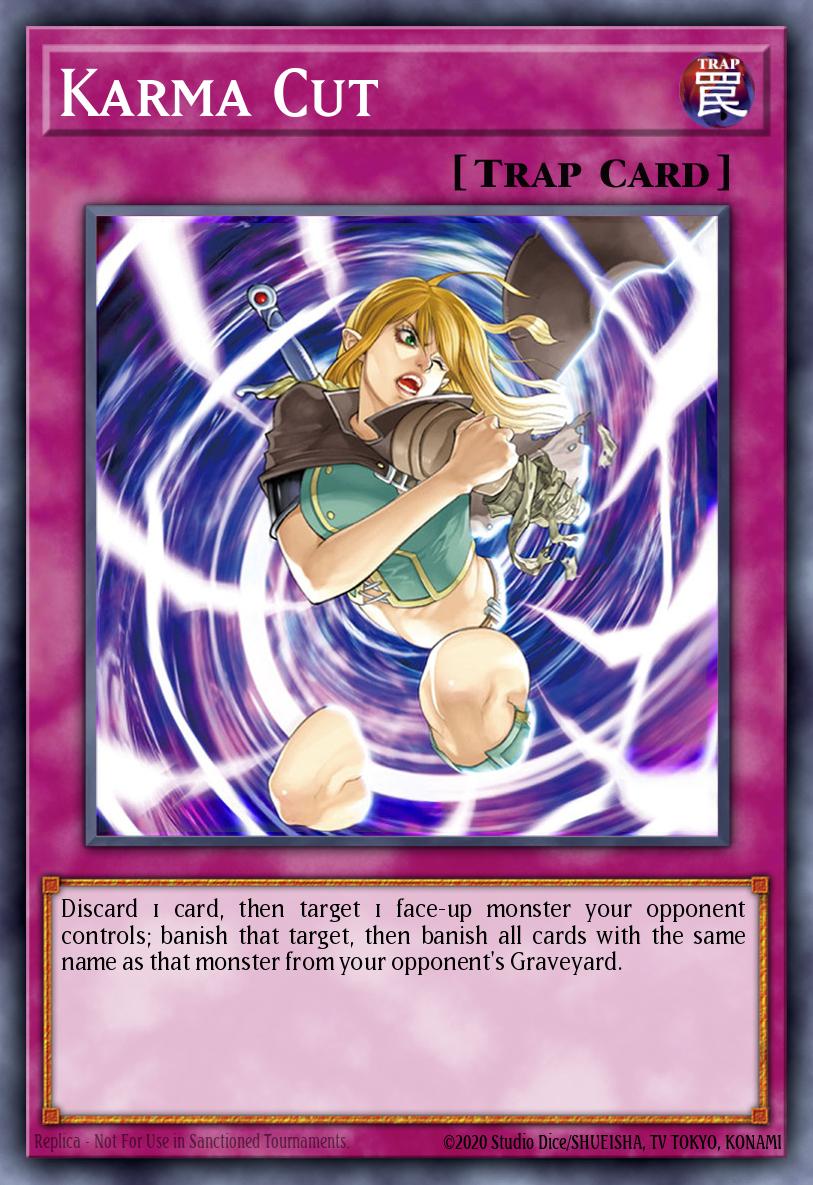 Karma Cut Super Rare DR04-EN173 Dark Revelation Volume 4 Yugioh card
