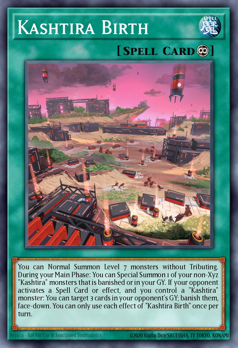 Kashtira Birth Prismatic Secret Rare MP23-EN200 25th Anniversary Tin Dueling Heroes Mega Pack Yugioh card