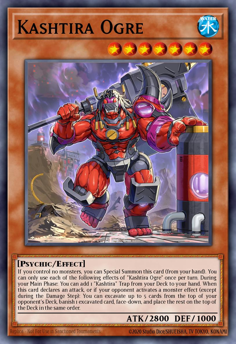 Kashtira Ogre Prismatic Secret Rare MP23-EN165 25th Anniversary Tin Dueling Heroes Mega Pack Yugioh card