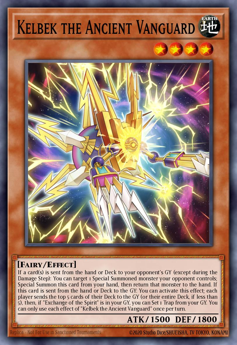 Kelbek the Ancient Vanguard Ultra Rare MAMA-EN027 Magnificent Mavens Yugioh card