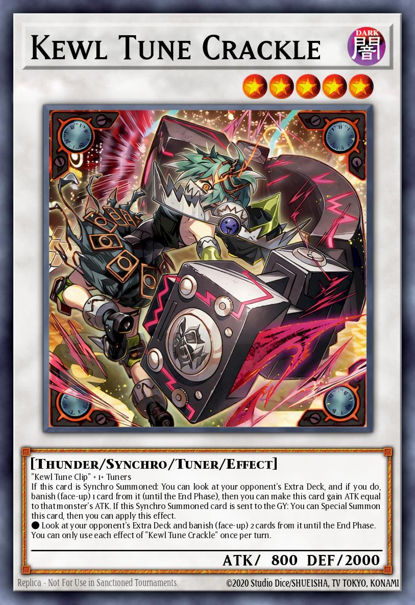 Kewl Tune Crackle Starlight Rare BLZD-EN041 Blazing Dominion Yugioh card