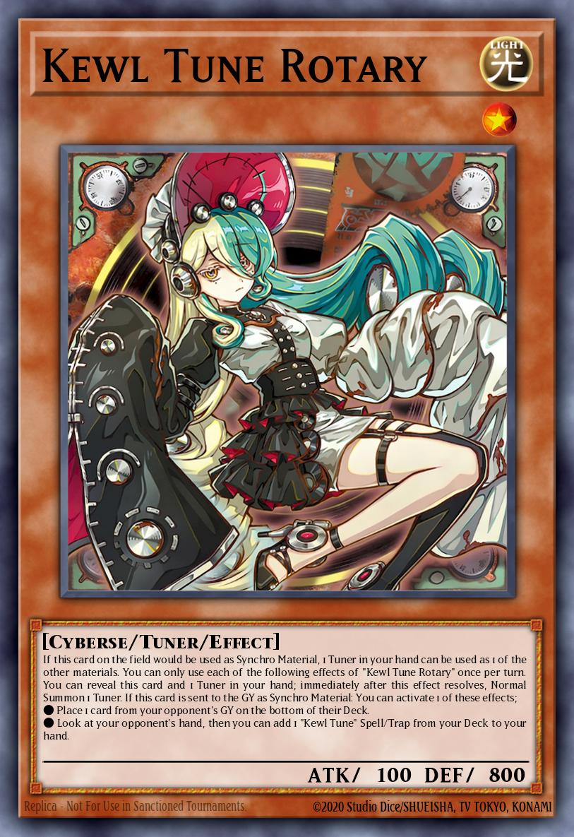 Kewl Tune Rotary Starlight Rare BLZD-EN021 Blazing Dominion Yugioh card
