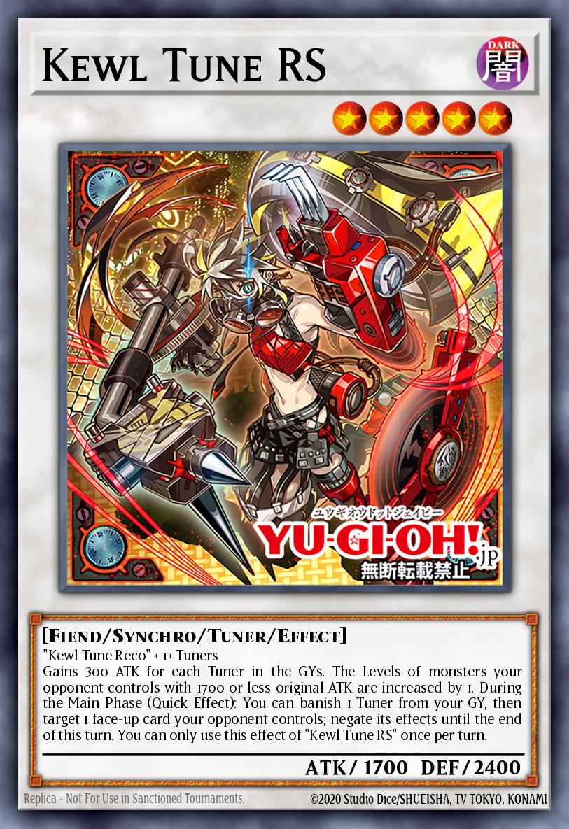 Kewl Tune RS Collector's Rare PHRE-EN037 Phantom Revenge Yugioh card