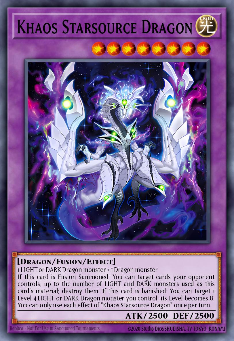 Khaos Starsource Dragon Common MP25-EN413 2025 Mega-Pack Tin Yugioh card