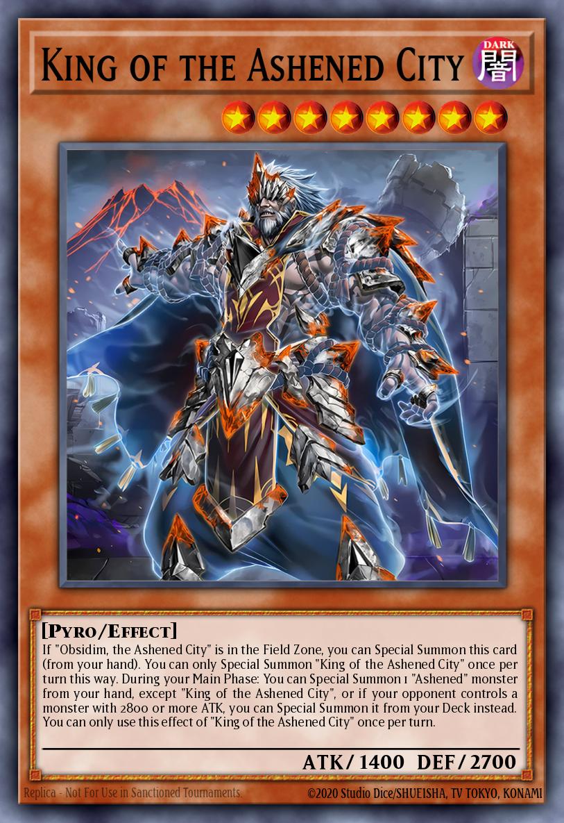 King of the Ashened City Common MP25-EN333 2025 Mega-Pack Tin Yugioh card