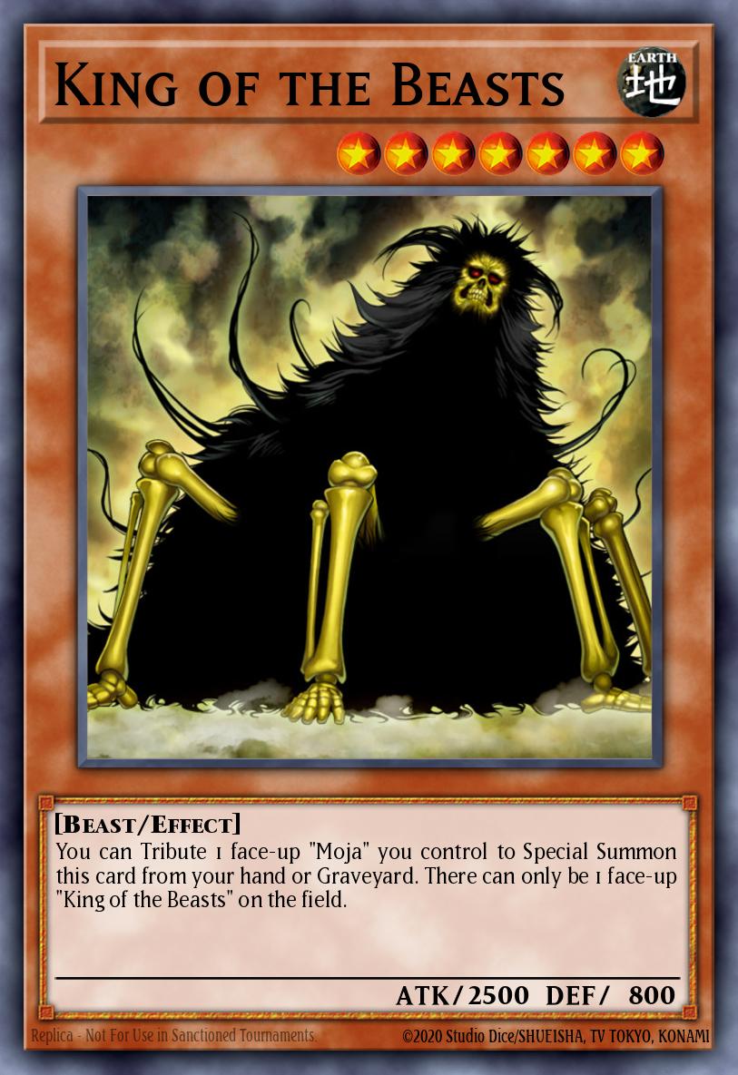 King of the Beasts Secret Rare RGBT-EN086 Raging Battle Yugioh card