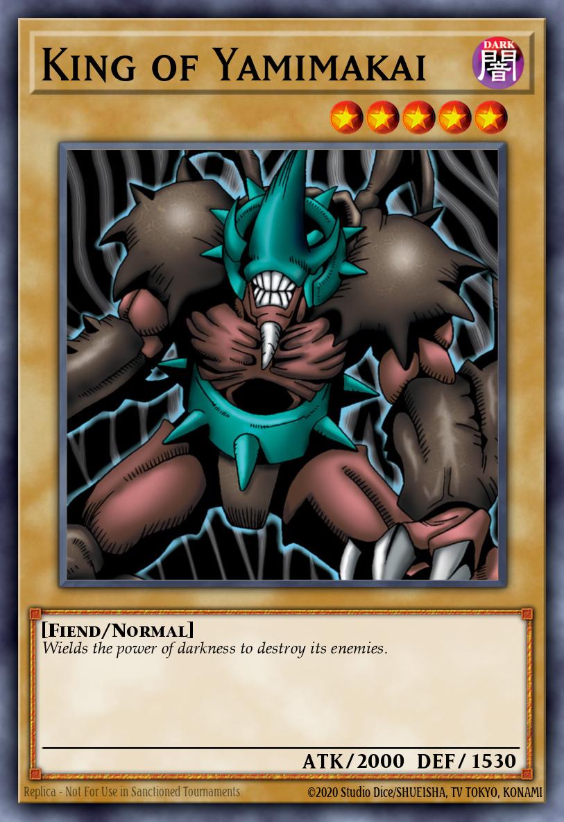 King of Yamimakai Common DB2-EN046 Dark Beginning 2 Yugioh card