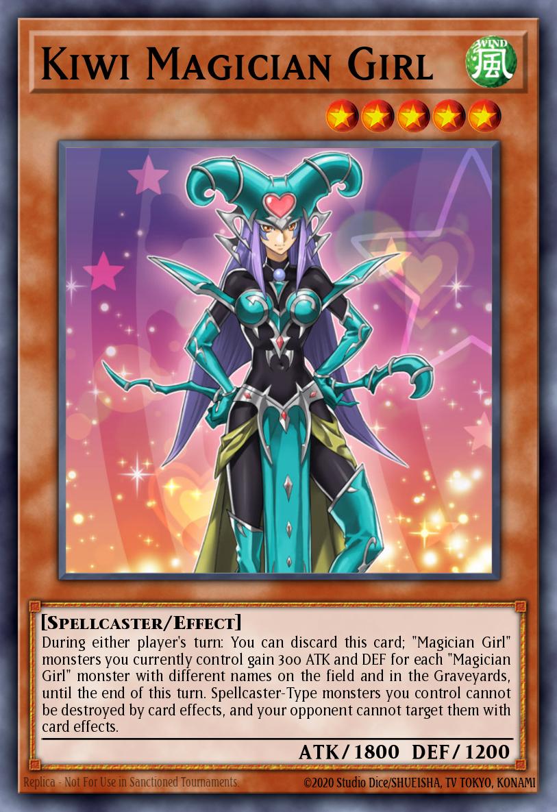 Kiwi Magician Girl Ultra Rare MVP1-EN016 Yu-Gi-Oh! The Dark Side of Dimensions Movie Pack Yugioh card