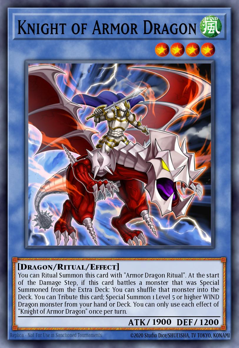 Knight of Armor Dragon Common BLVO-EN037 Blazing Vortex Yugioh card