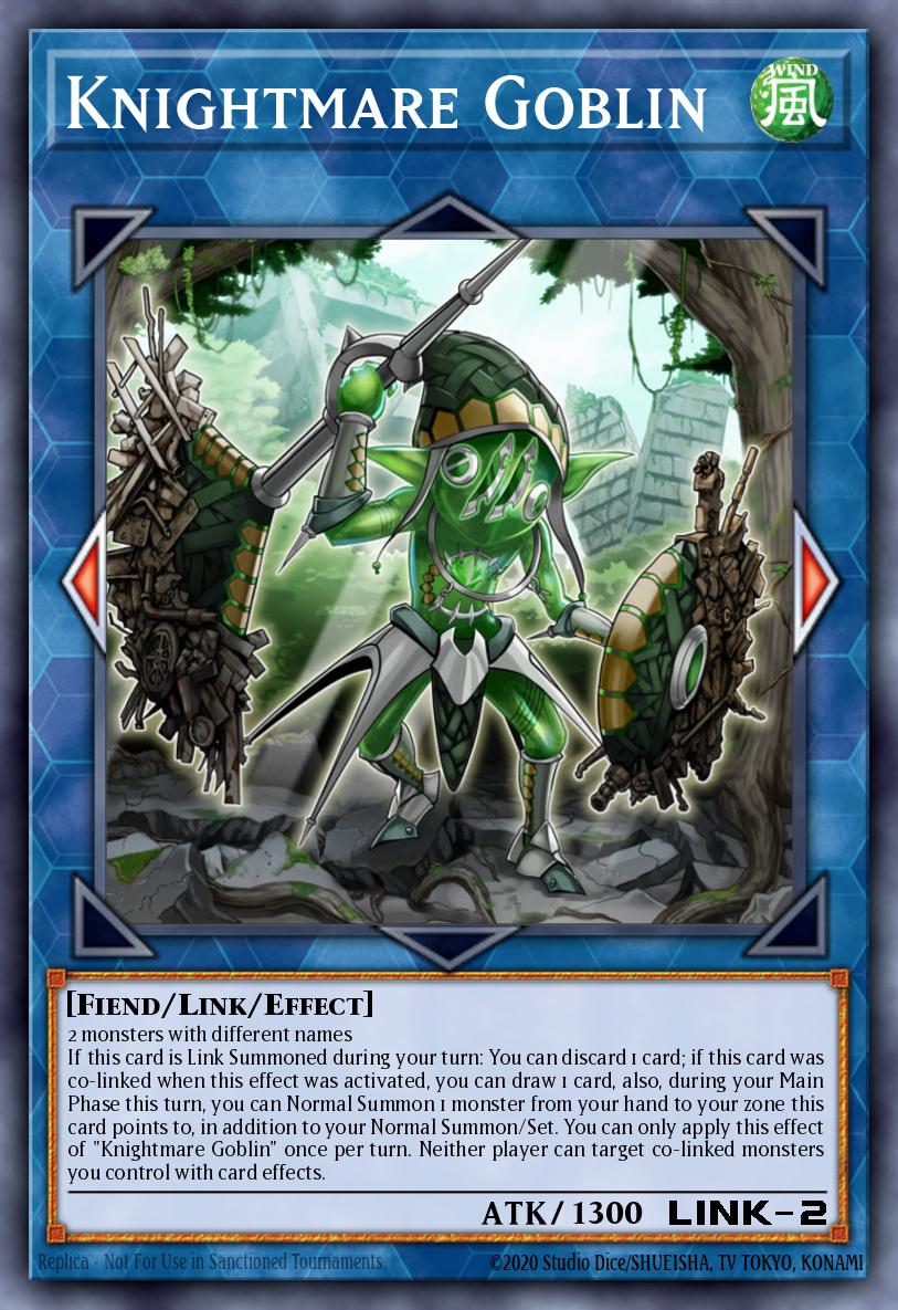 Knightmare Goblin Ultra Rare FLOD-EN044 Flames of Destruction Yugioh card