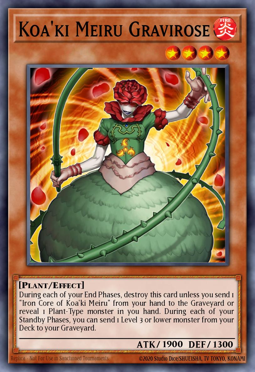 Koaki Meiru Gravirose Ultimate Rare ANPR-EN083 Ancient Prophecy Yugioh card