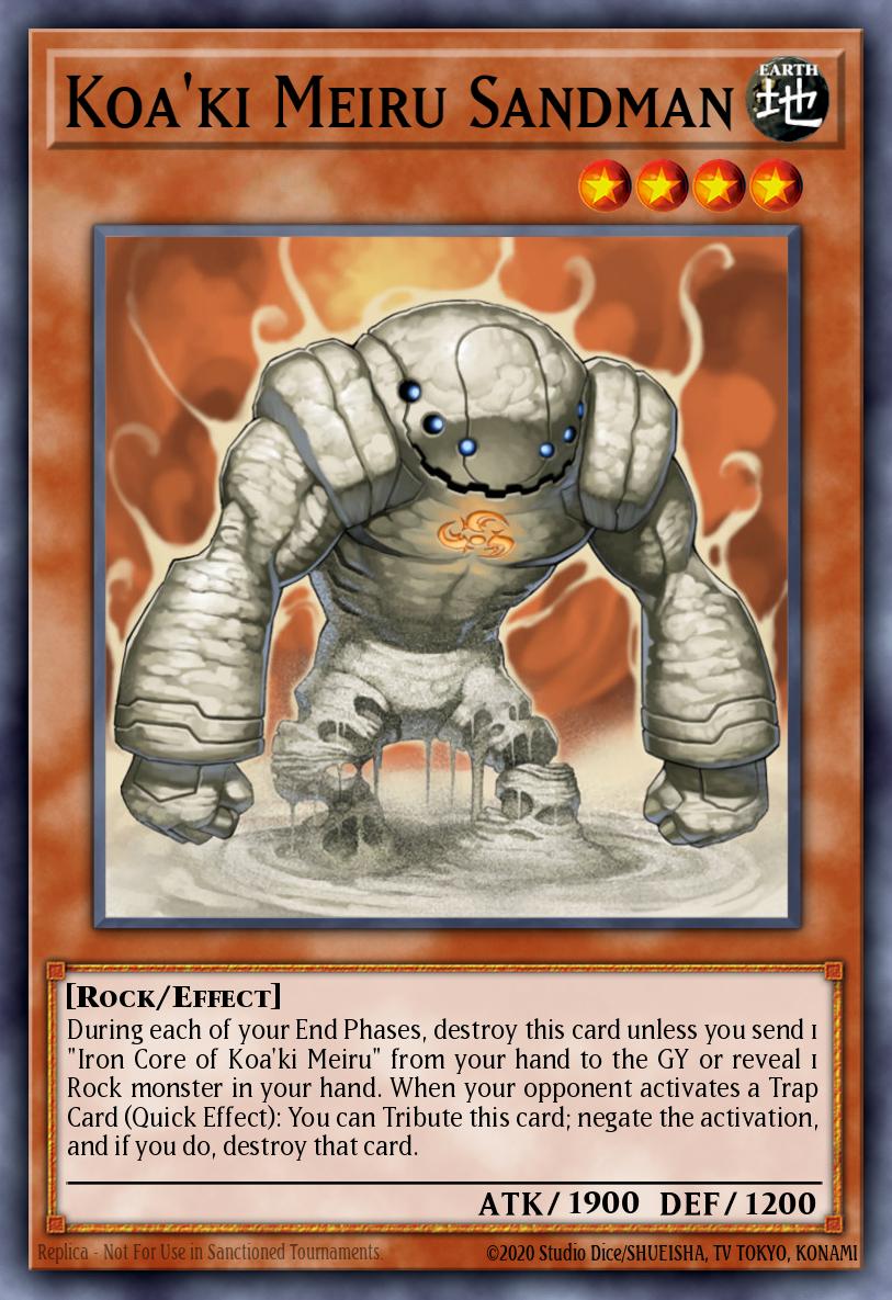 Koaki Meiru Sandman Rare BP03-EN072 Battle Pack 3 Monster League Yugioh card