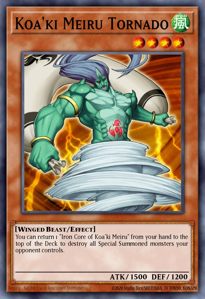 Koaki Meiru Tornado Rare ANPR-EN021 Ancient Prophecy Yugioh card