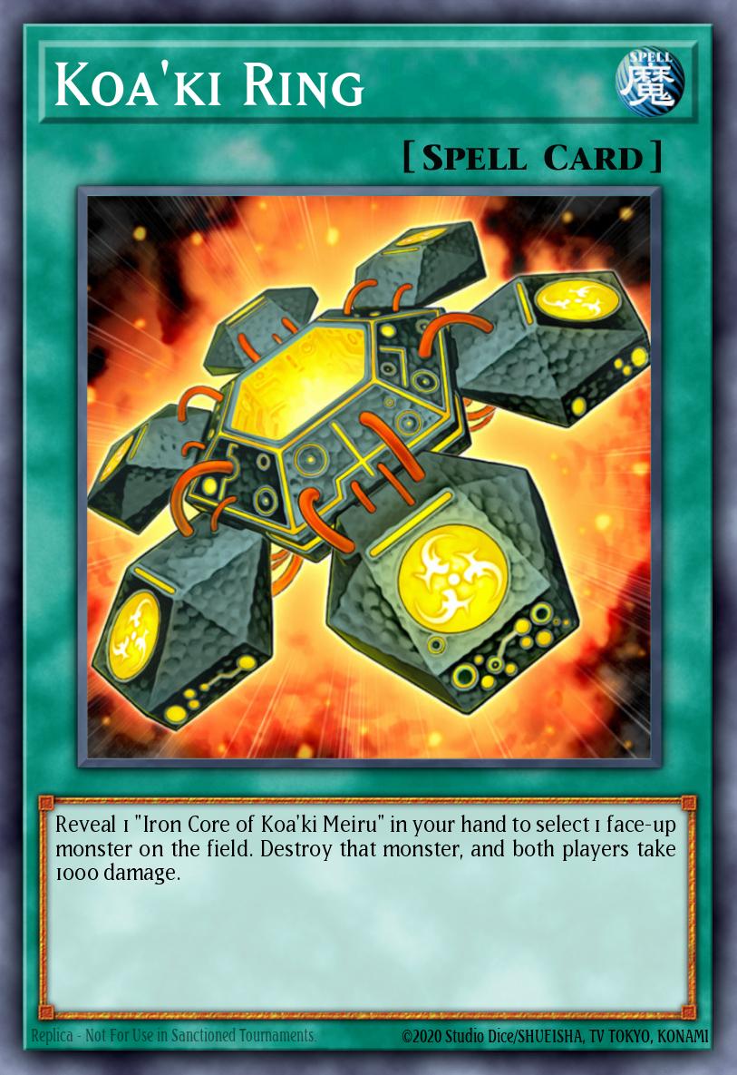 Koaki Ring Common STBL-EN056 Starstrike Blast Yugioh card